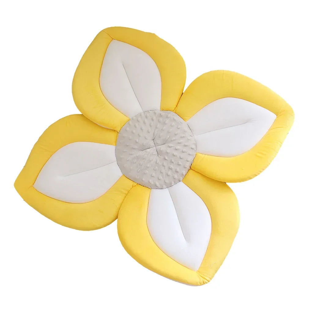 Baby flower Bath Cushion Bath Baby Bath Seat For Babys Bathing Comfort Baby Sink Bathtub Mat Cushion Safe Flower Seat