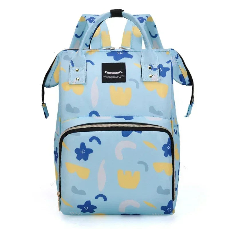 Fashion Oxford Shoulder Mother and Baby Bag Mami Outdoor with Baby Insulated Milk Storage Backpack Portable Storage