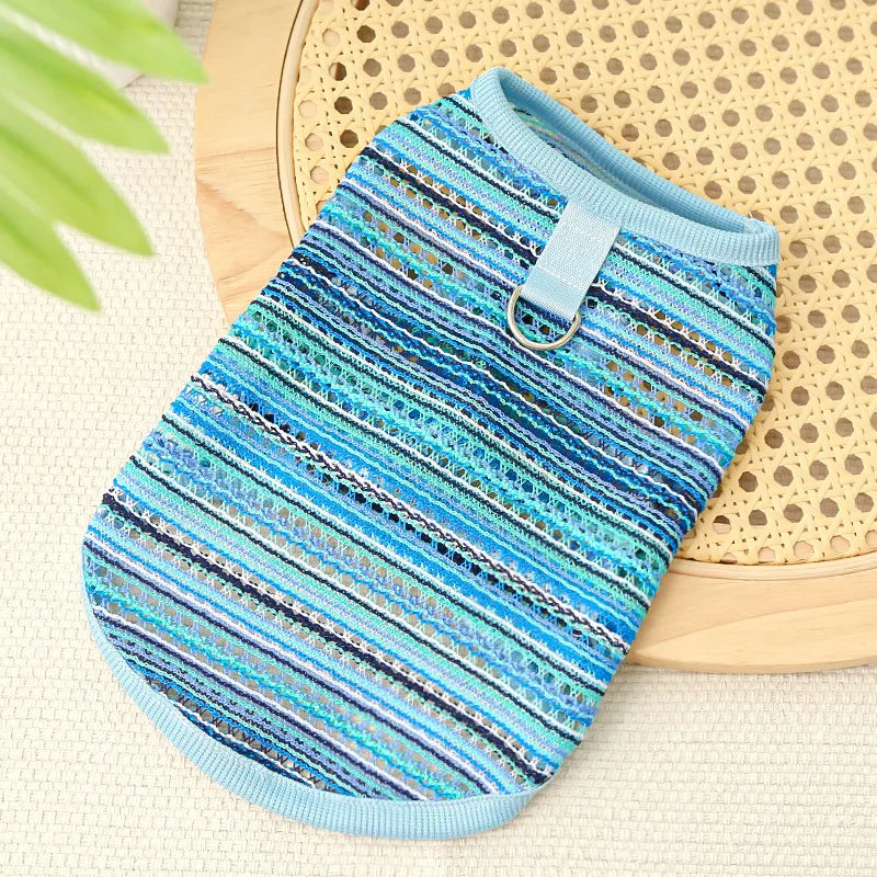 Pet Cat Clothes Breathable Kitty Clothing