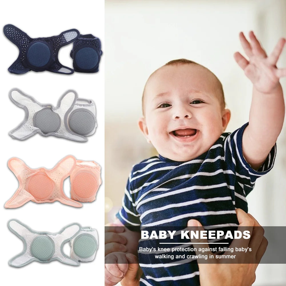 Infants Knee Pad Support Protector Toddlers Baby Non Slip Crawling Elbow Cushion Summer Baby Knee Pads Protector