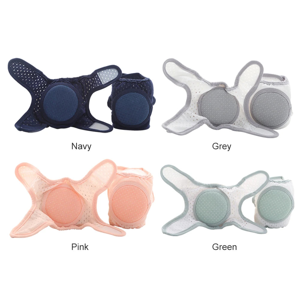 Infants Knee Pad Support Protector Toddlers Baby Non Slip Crawling Elbow Cushion Summer Baby Knee Pads Protector